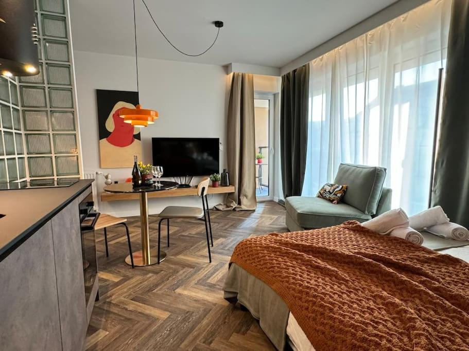 Art & Sunski Z Garazem Podziemnym Apartment *